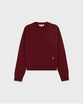 Sporty & Rich Women's Crewneck Sweater in Merlot